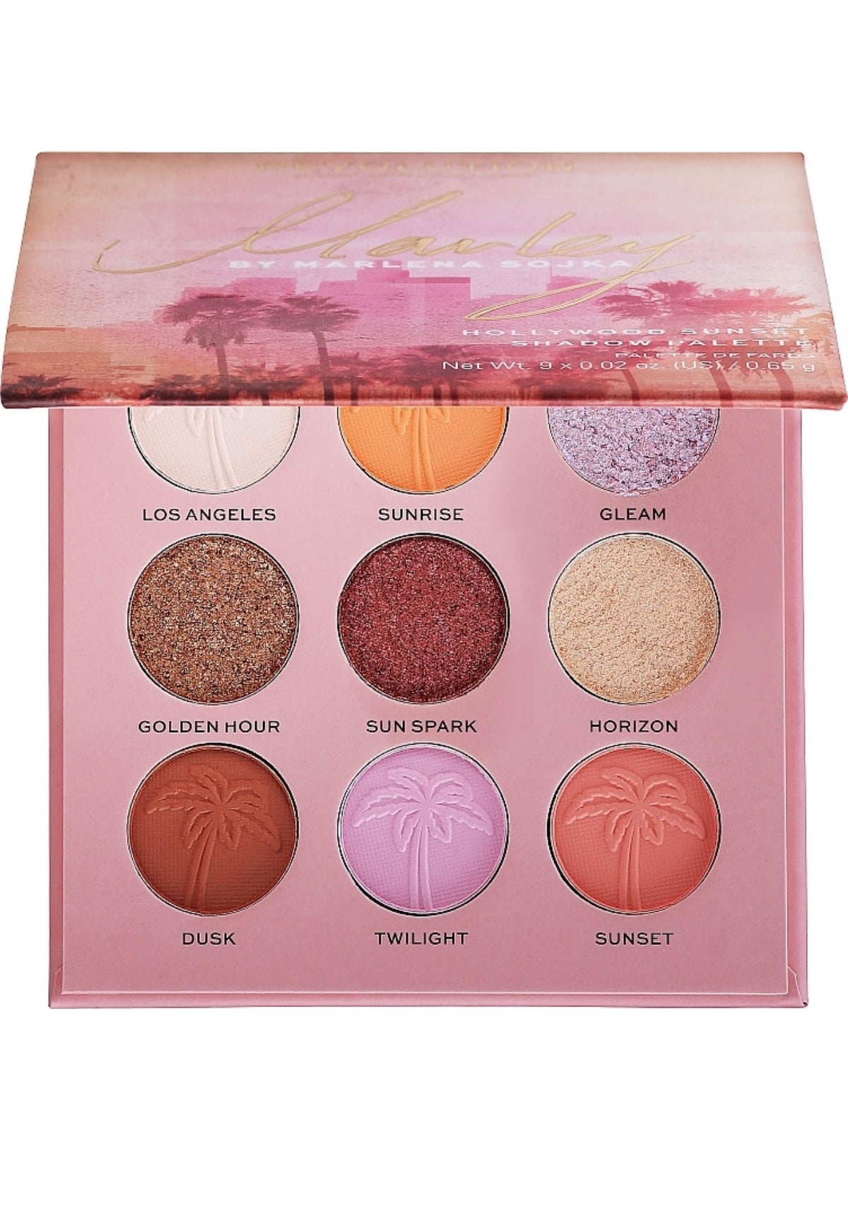Makeup Revolution By Marlena Sojka Marley Hollywood Sunset Shadow Palette