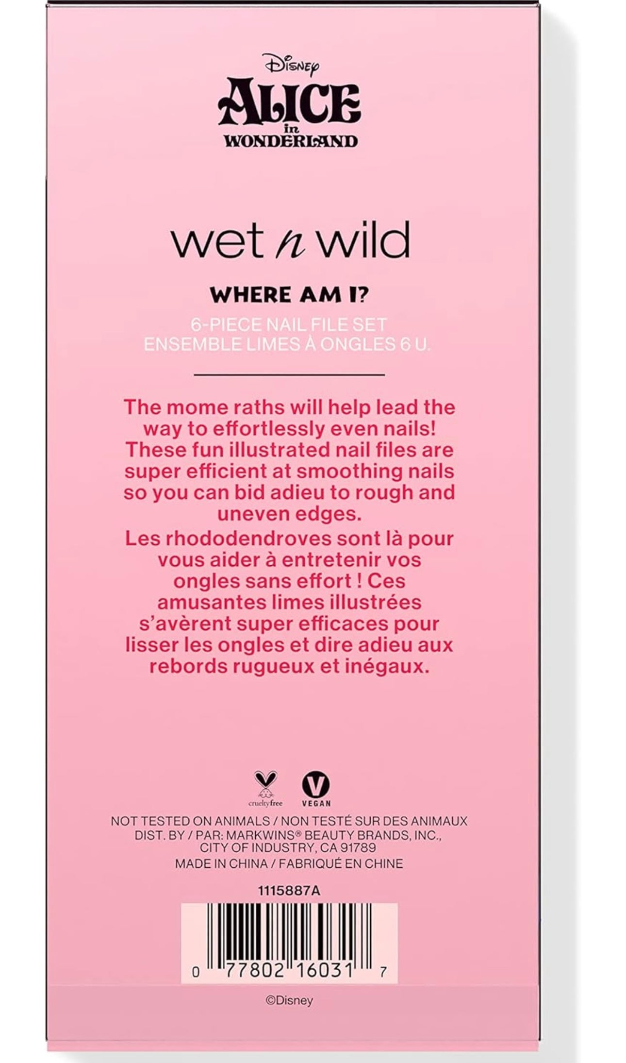 Wet n Wild
Alice in Wonderland Don't Step On The Mome Raths