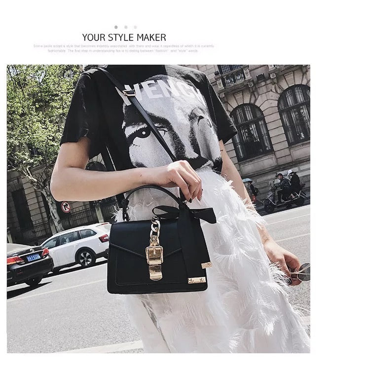 Fashion shoulder Mini Square handbag