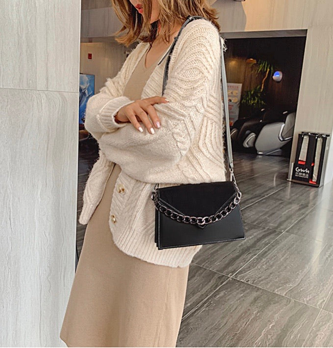 Rosaline Black Tote handbag (NEW)