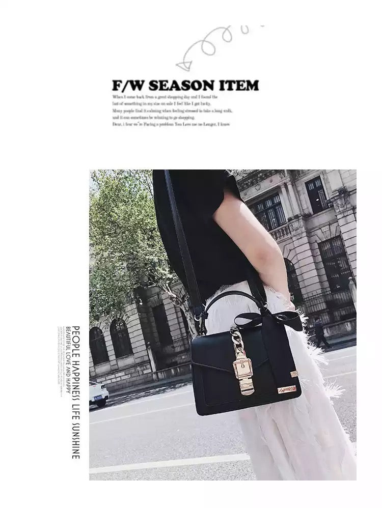 Fashion shoulder Mini Square handbag