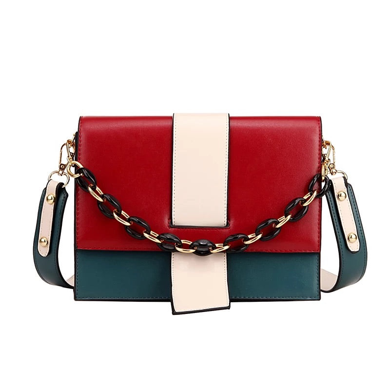 Raven red & white handbag(NEW)