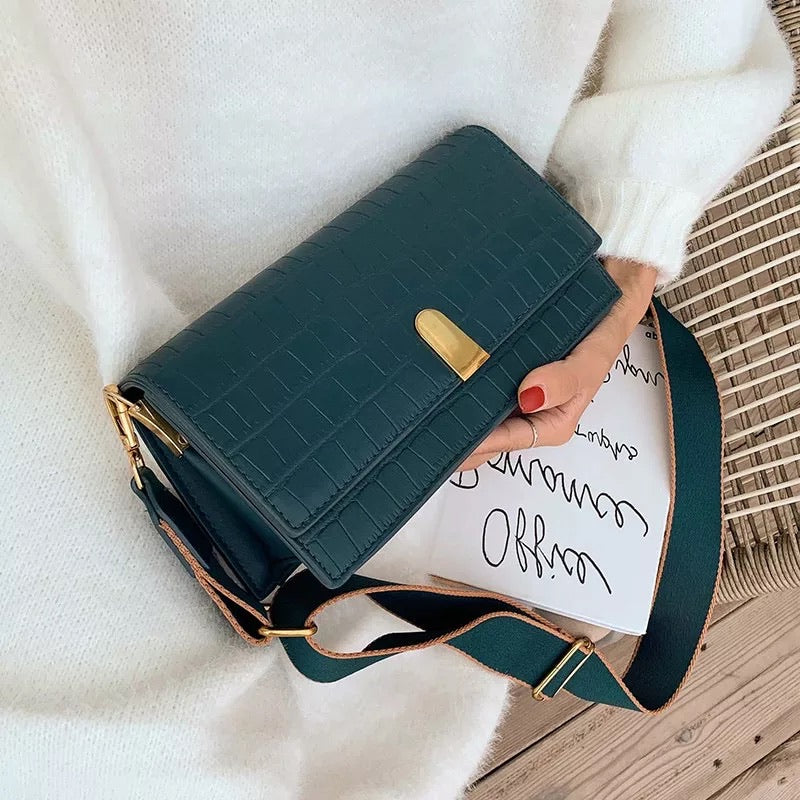 Laurel Blue Crossbody Elegant Bag ( NEW)