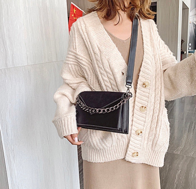 Rosaline Black Tote handbag (NEW)