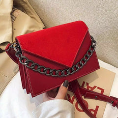 Rosaline Red Tote  Handbag(NEW)