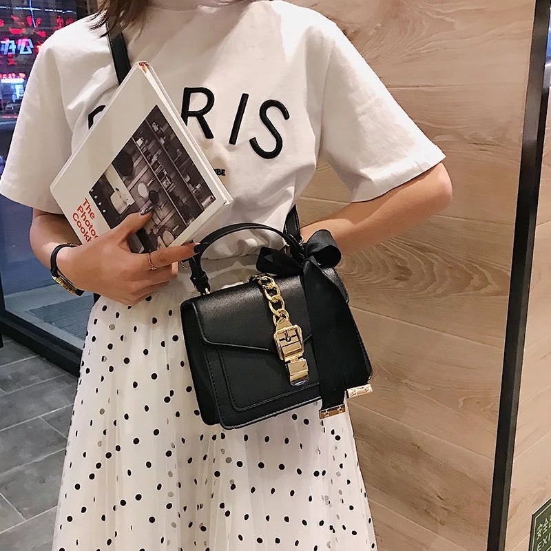 Fashion shoulder Mini Square handbag