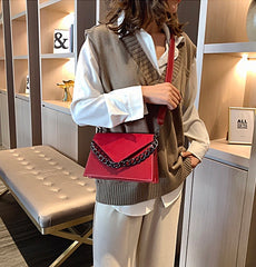 Rosaline Red Tote  Handbag(NEW)