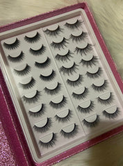 The Vault eyelashes book
