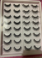 The Vault eyelashes book